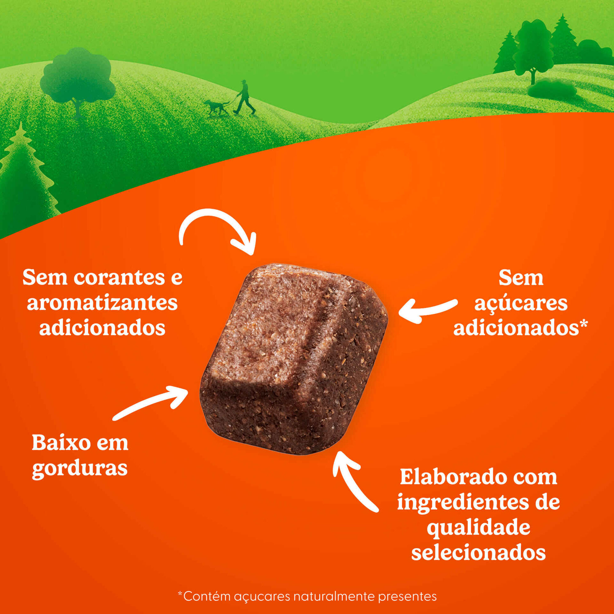 Snack para C&atilde;o Adulto Delibon Vaca Purina Friskies