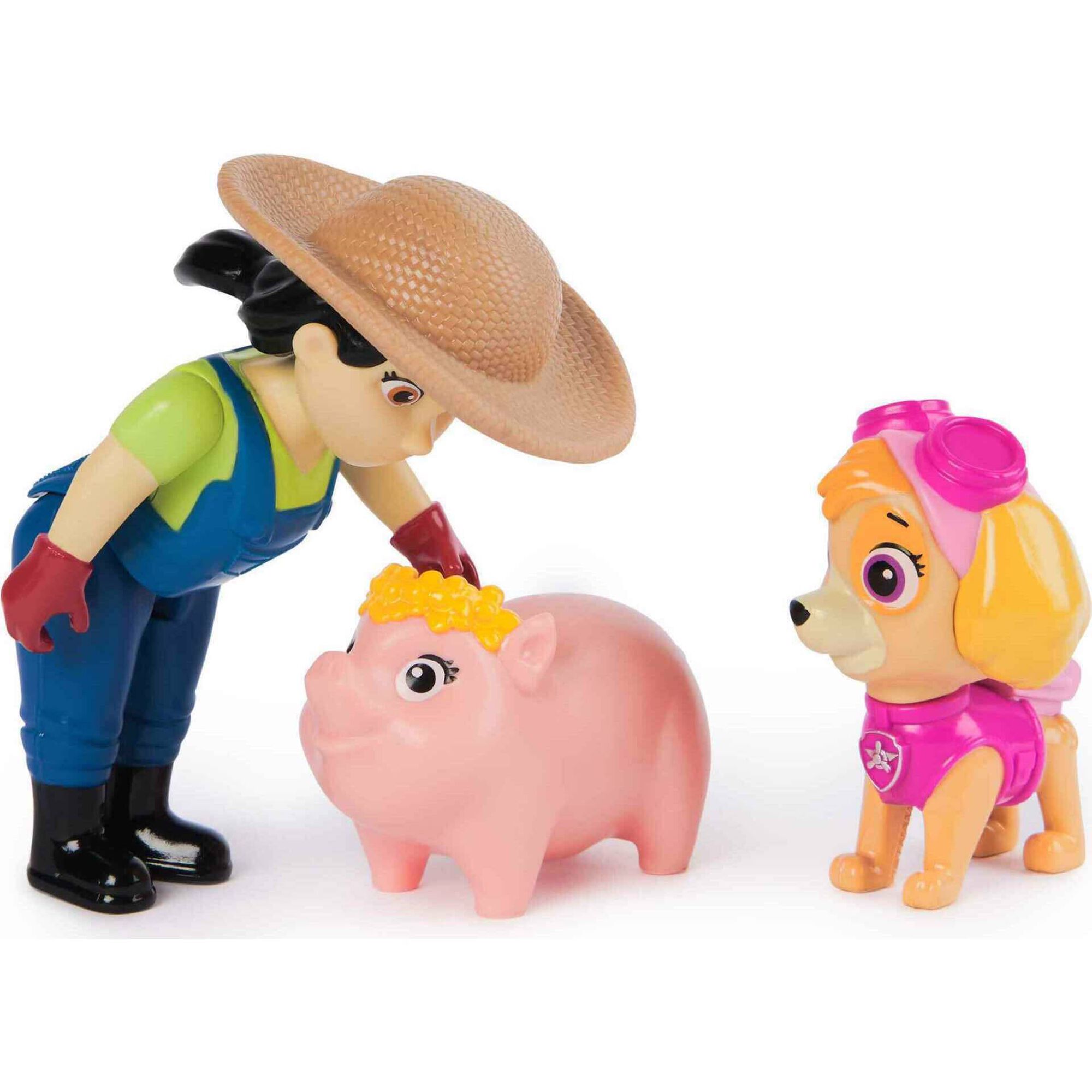 Patrulha Pata - Figuras Skye e Famer Yumi