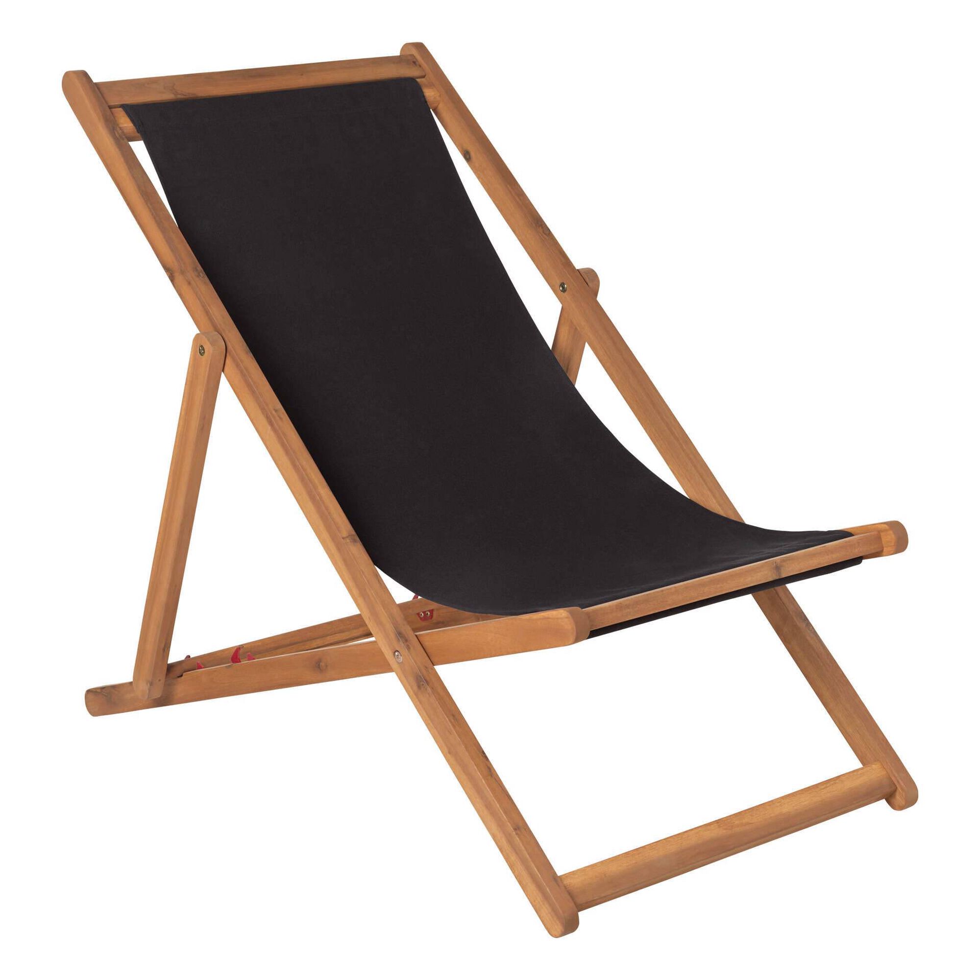 Cadeira de Relax Acácia Preta