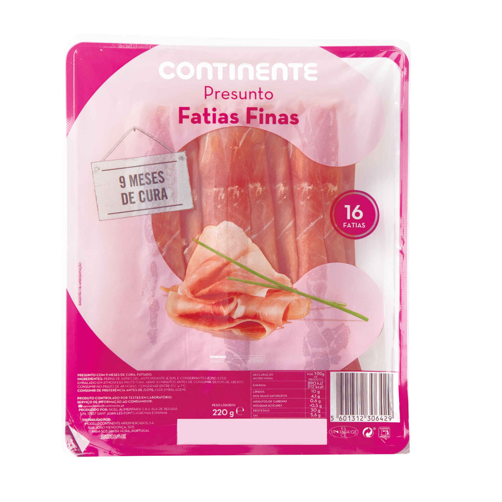 Presunto 9 Meses de Cura Fatias Finas Presunto 9 Meses de Cura Fatias Finas