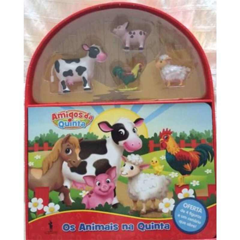 Os Animais da Quinta - Vamos Brincar! de Phidal