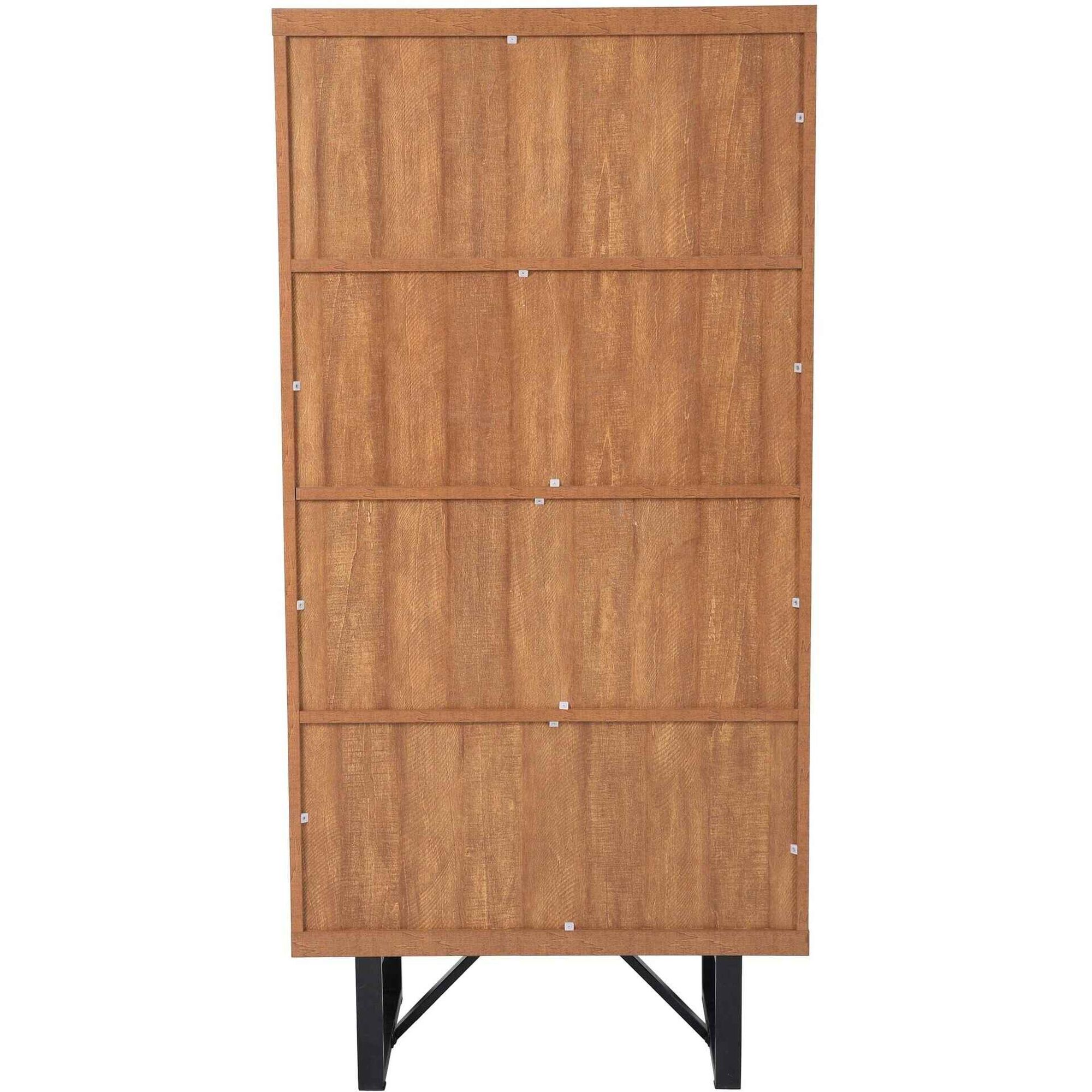 Estante 3 Prateleiras/Portas Nordic Kasa