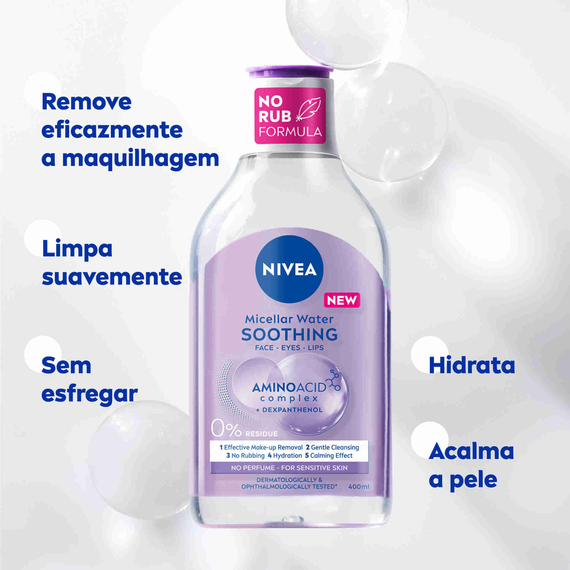 Água Micelar Pele Sensível