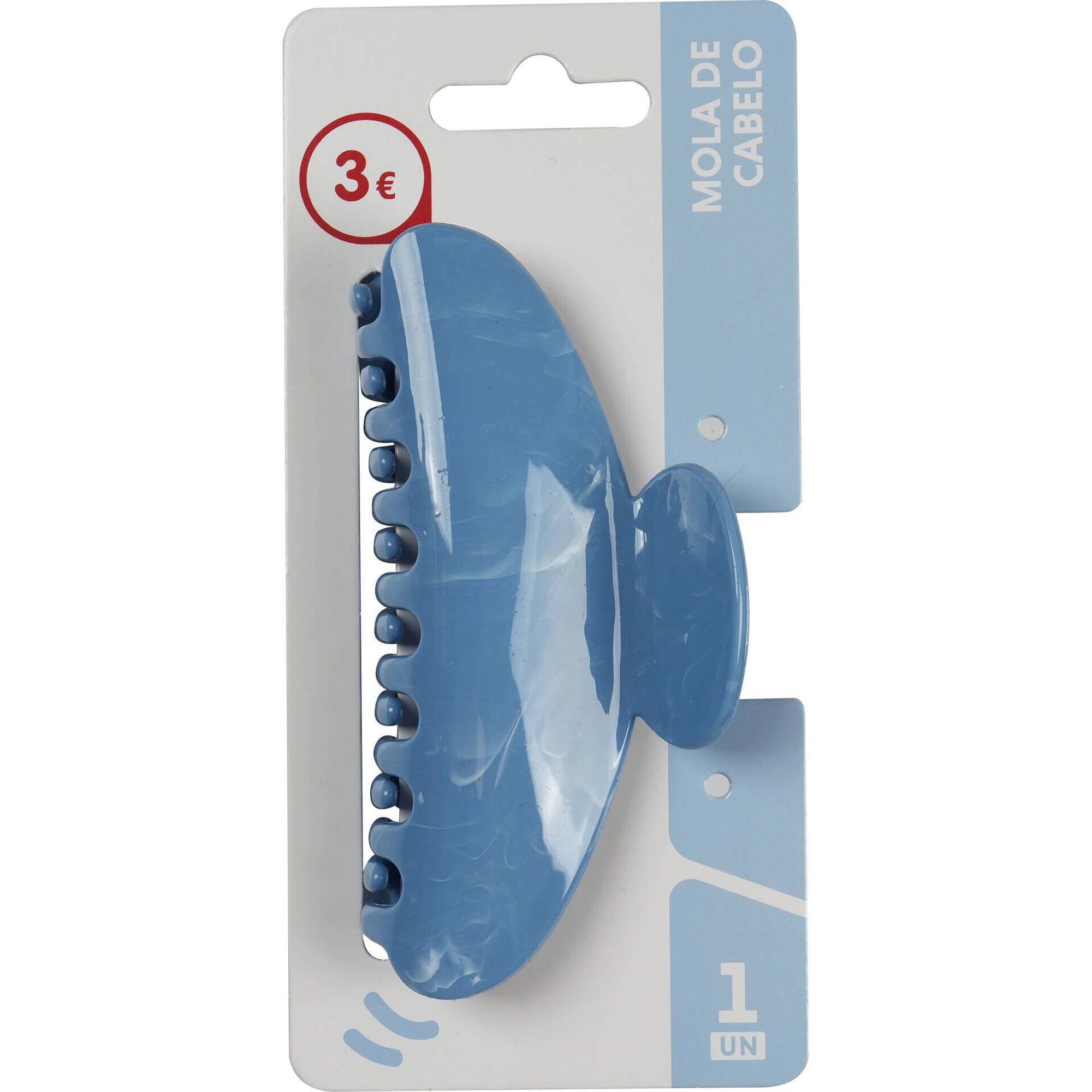 Mola de Cabelo Azul Bazar&atilde;o