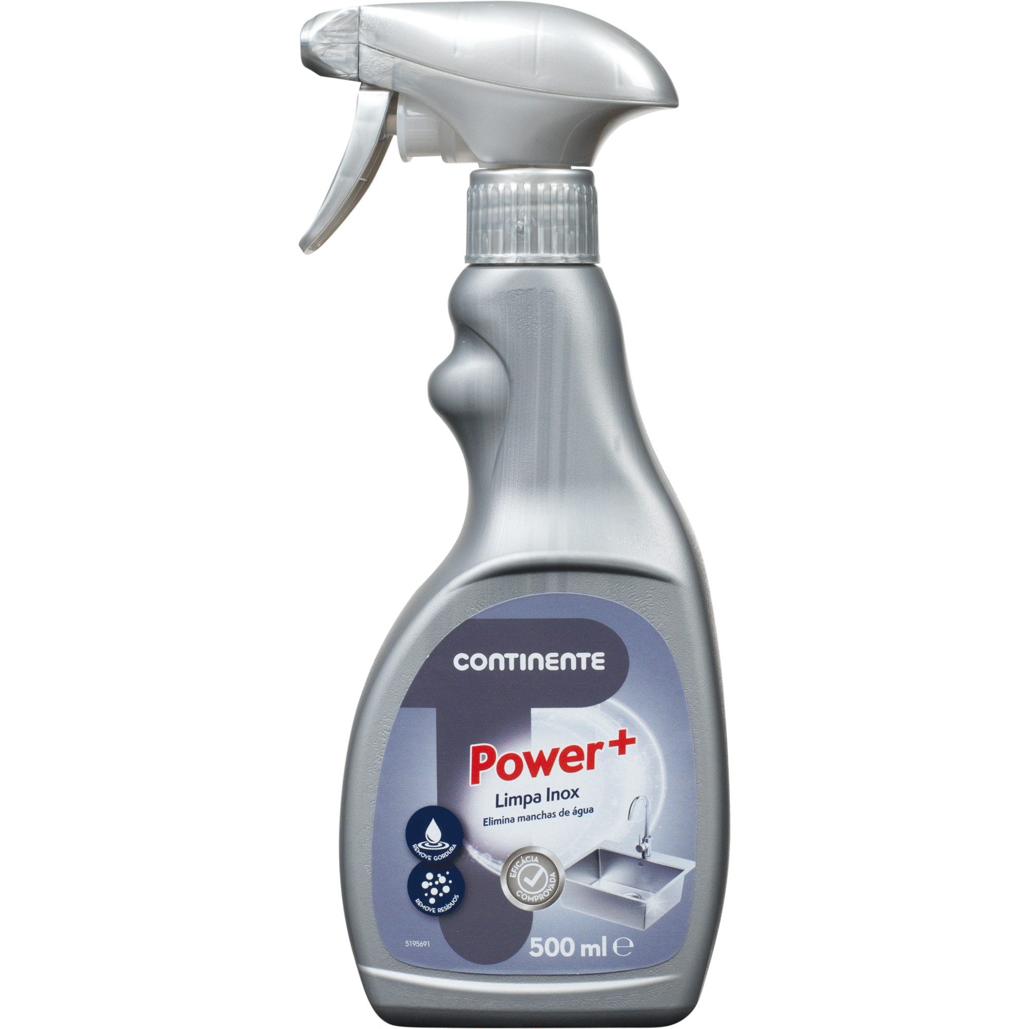 Limpa Inox Spray Power+