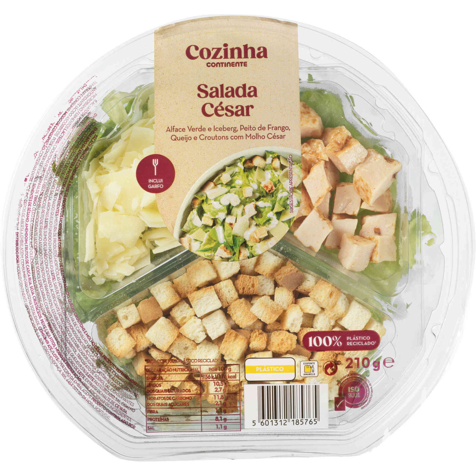 Salada C&eacute;sar Cozinha Continente
