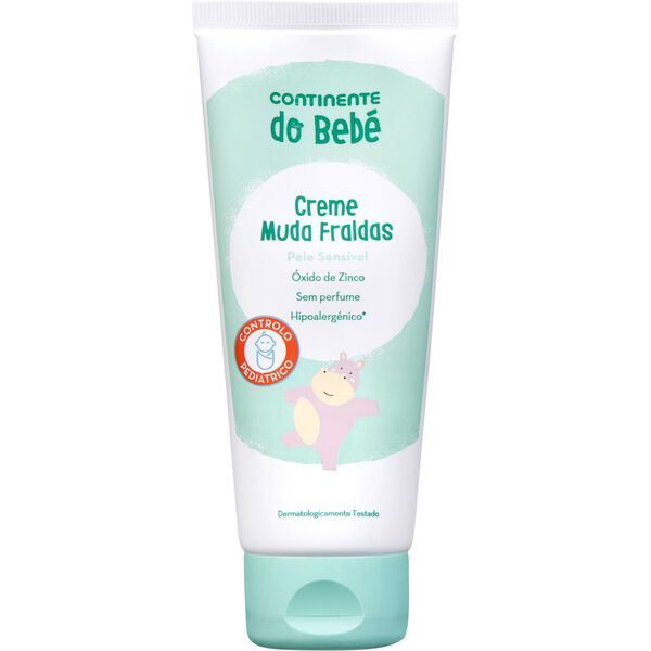Creme Muda Fraldas Continente do Bebé
