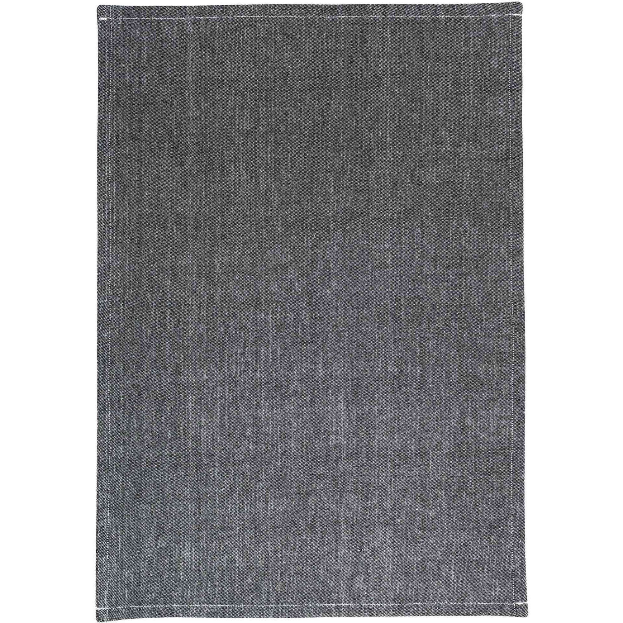 Conjunto 2 Panos de Cozinha Riscas Cinza Kasa