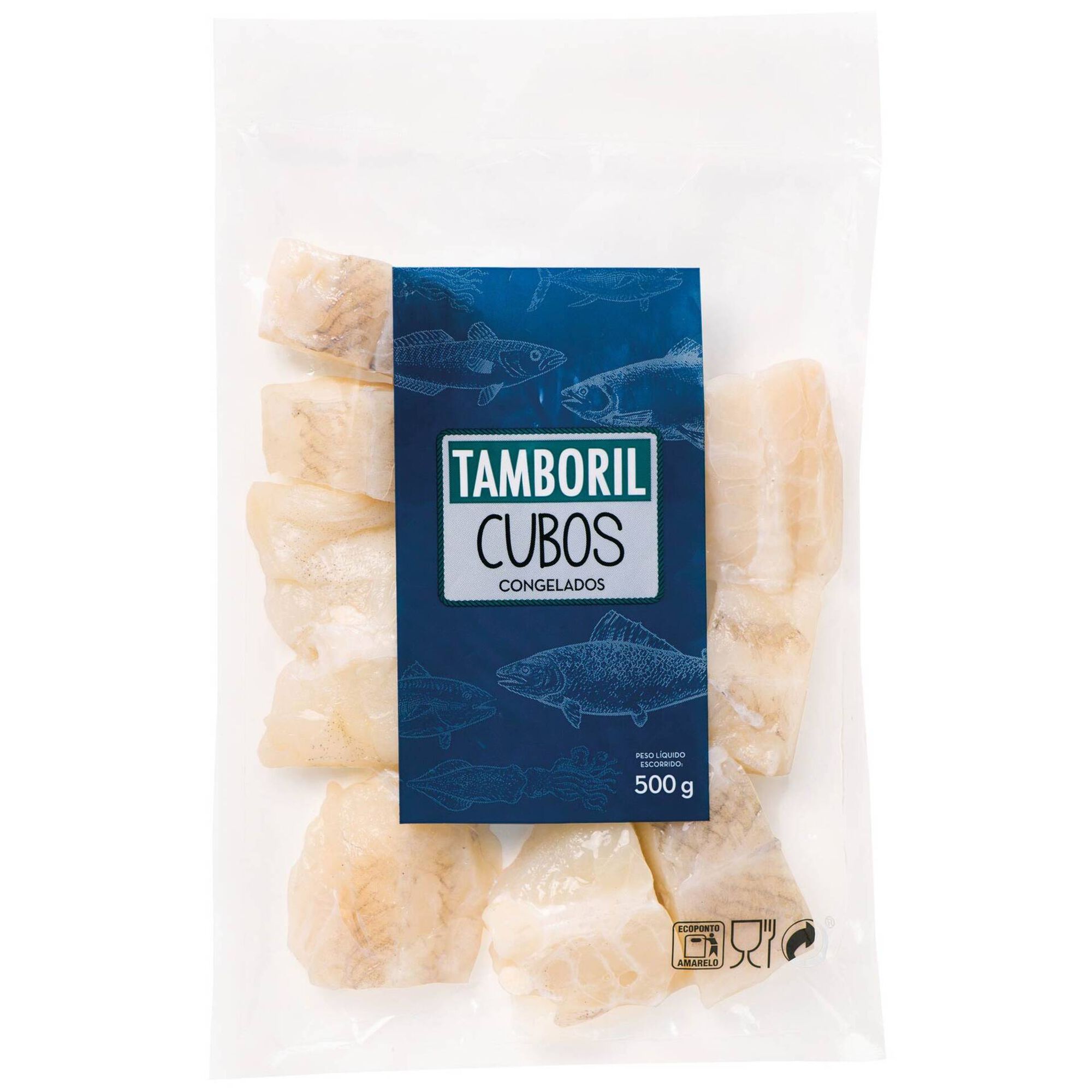 Cubos de Tamboril Congelado