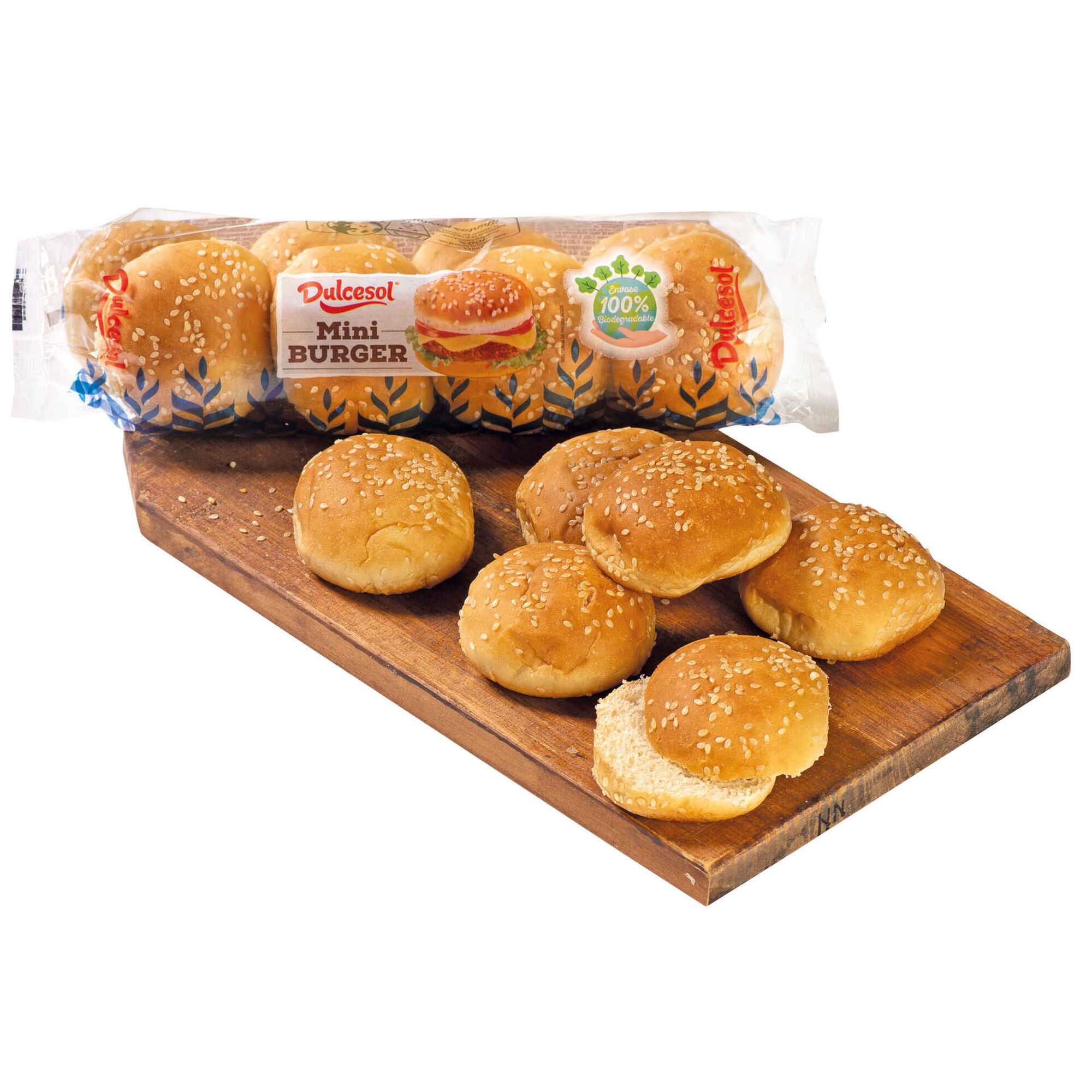 P&atilde;o de Hamb&uacute;rguer Mini Dulcesol