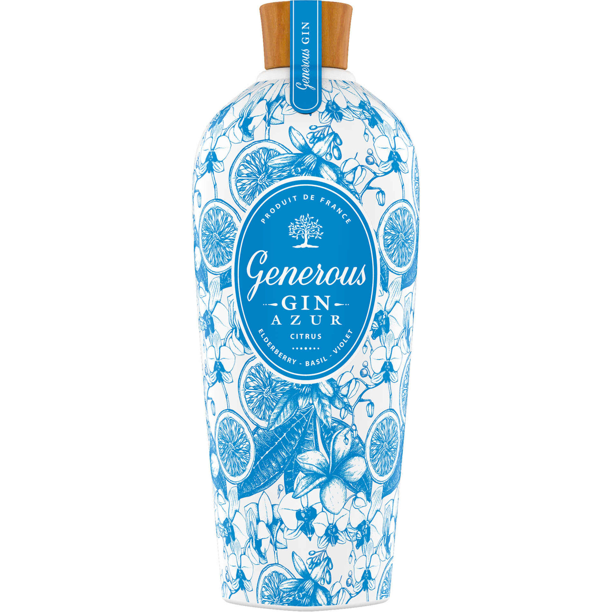 Gin Generous Azur Sleeve Gin Generous Azur Sleeve