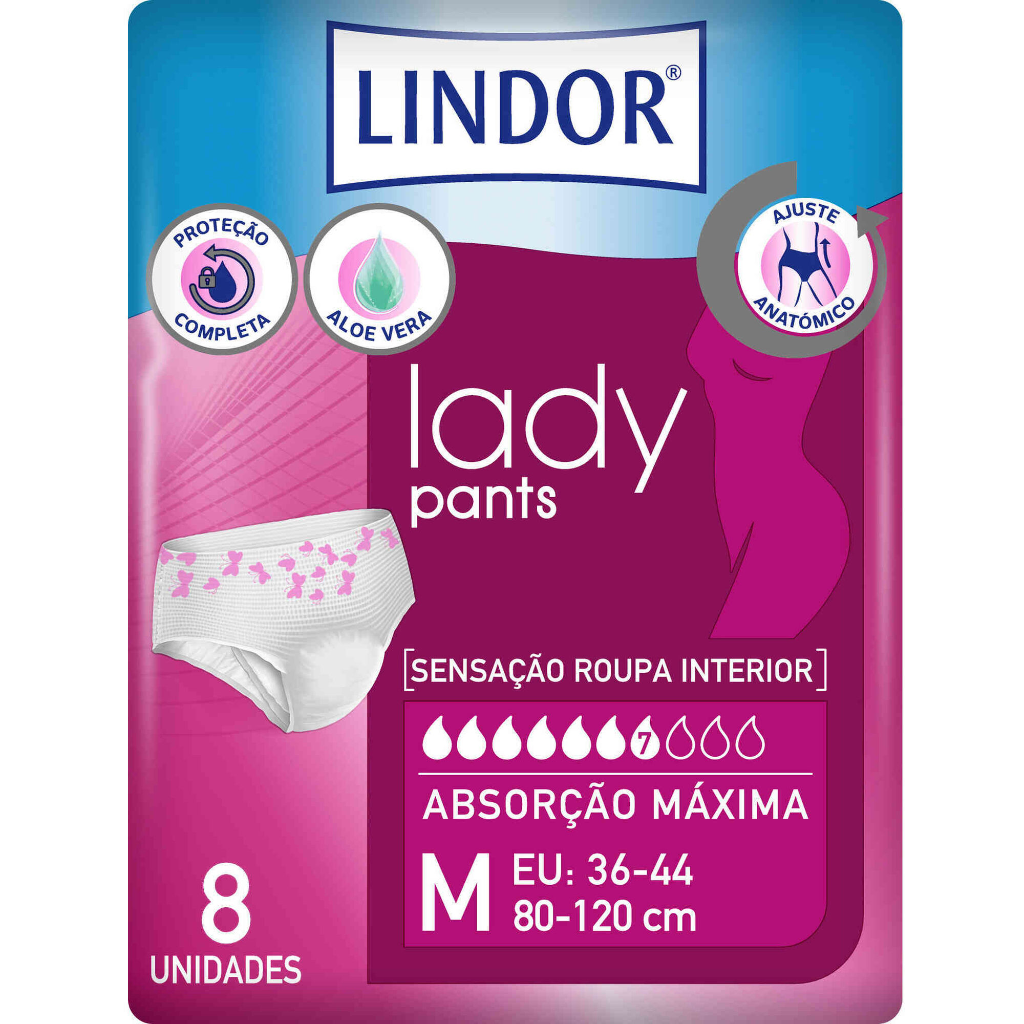 Cuecas Incontinência M Cuecas Incontinência M