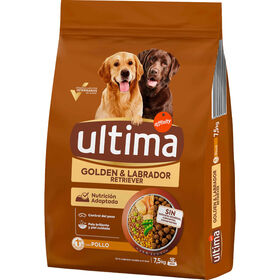 Ra&ccedil;&atilde;o para C&atilde;o Adulto Golden Retriever/Labrador Frango Affinity Ultima Nature