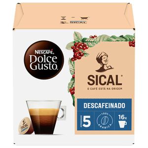 Cápsulas de Café Descafeinado Sical Int 5 Nescafé Dolce Gusto