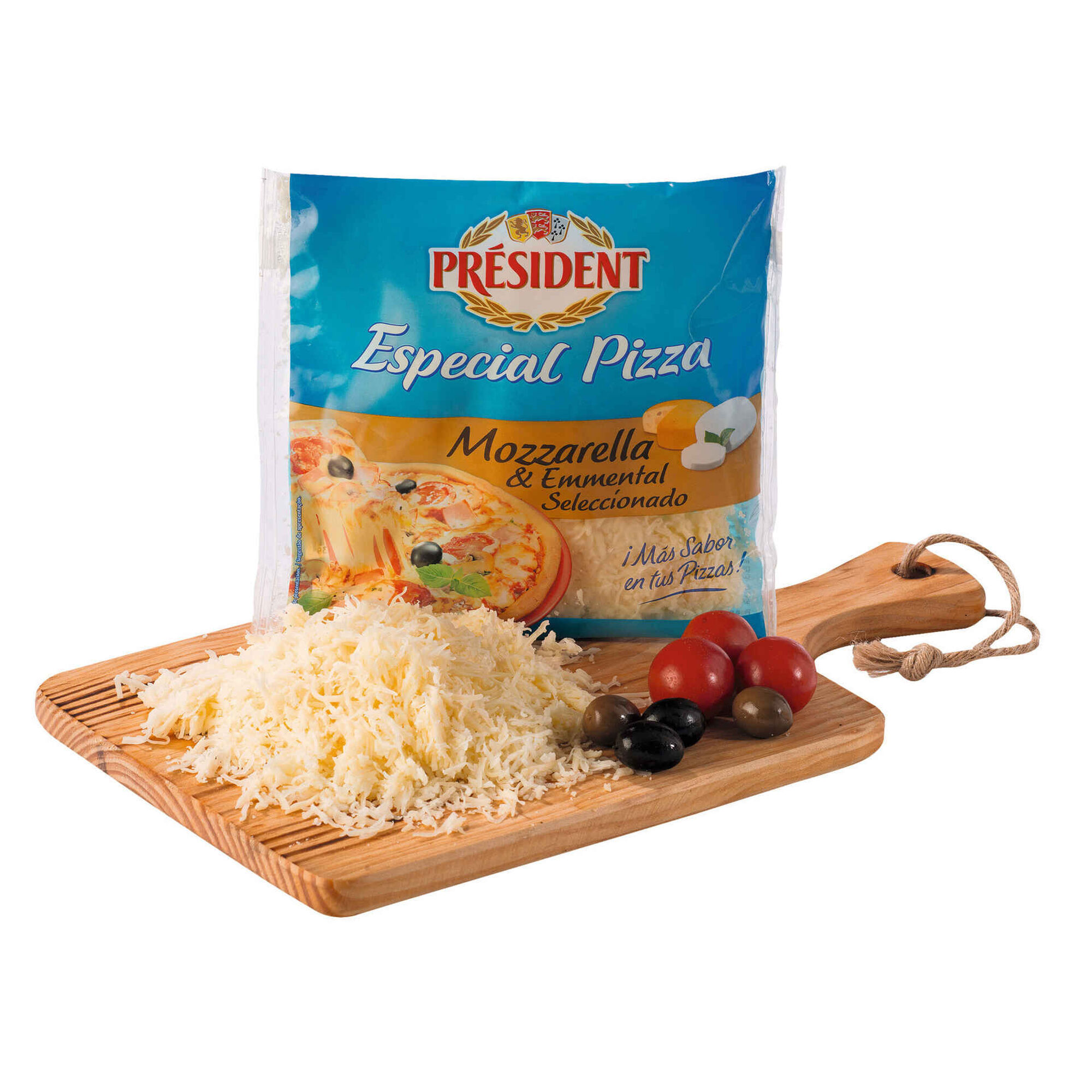 Queijo Mozzarella e Emmental Ralado para Pizza