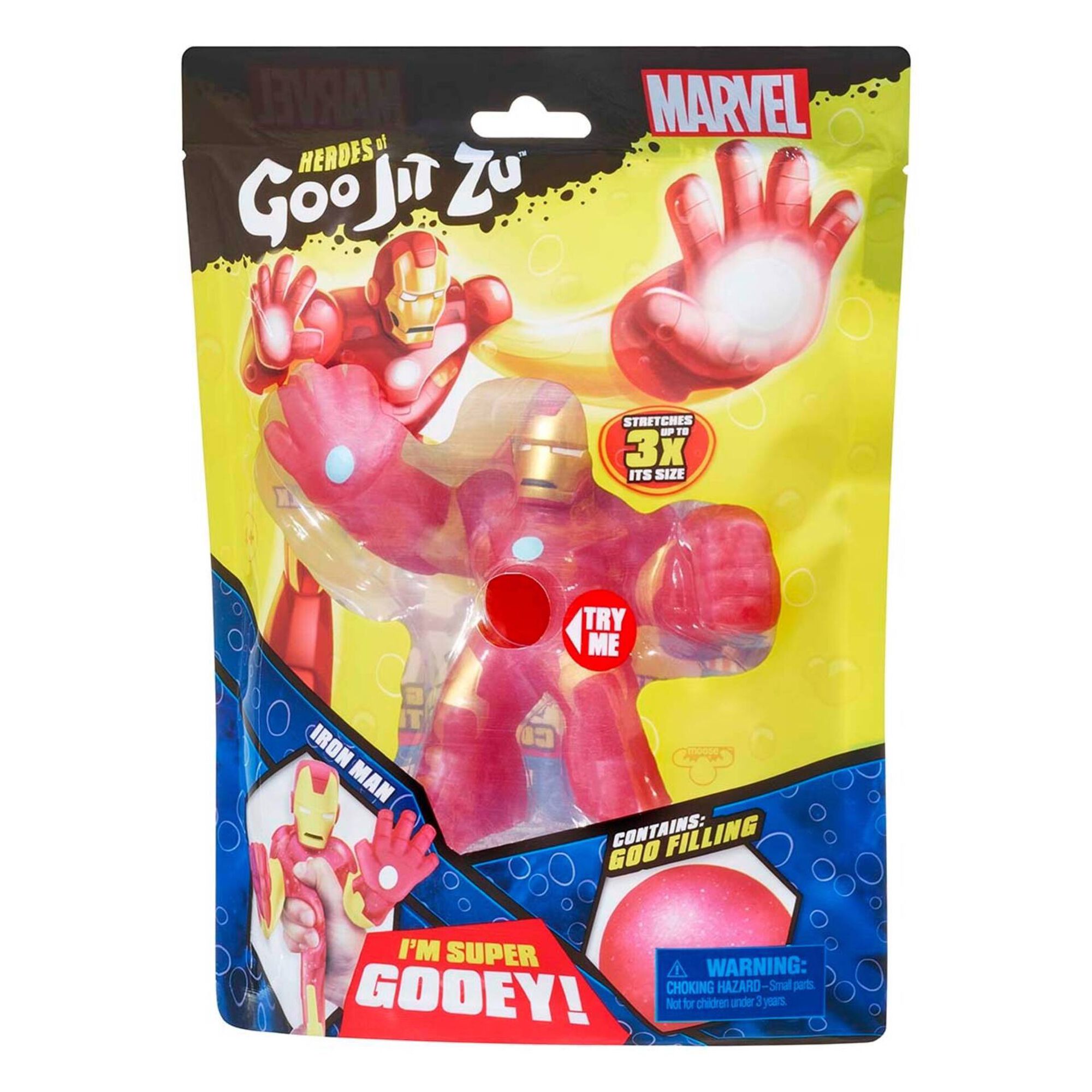 Figuras Goo Jit Zu Marvel (vários modelos)
