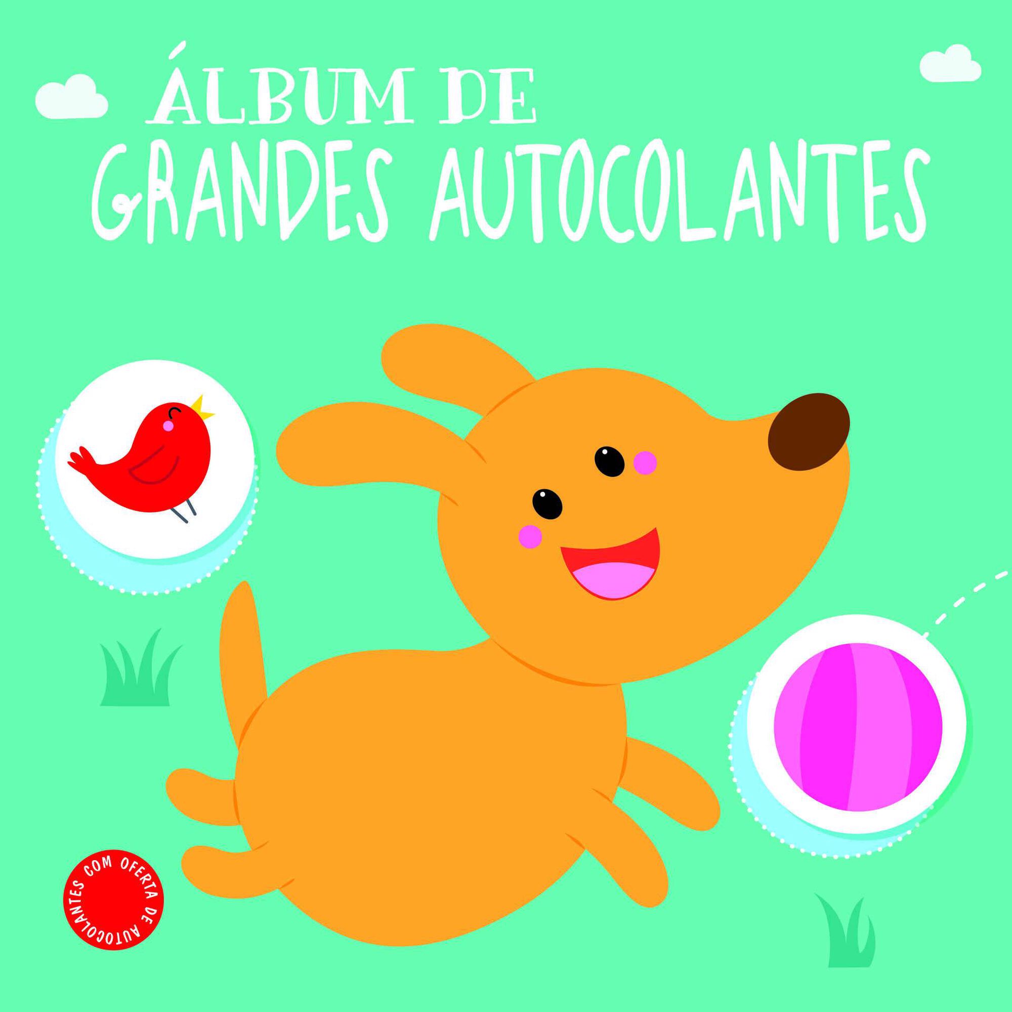 Álbum de Grandes Autocolantes - Cão Álbum de Grandes Autocolantes - Cão