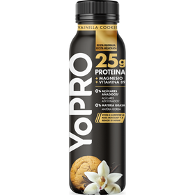 Iogurte L&iacute;quido Prote&iacute;na Baunilha Bolacha