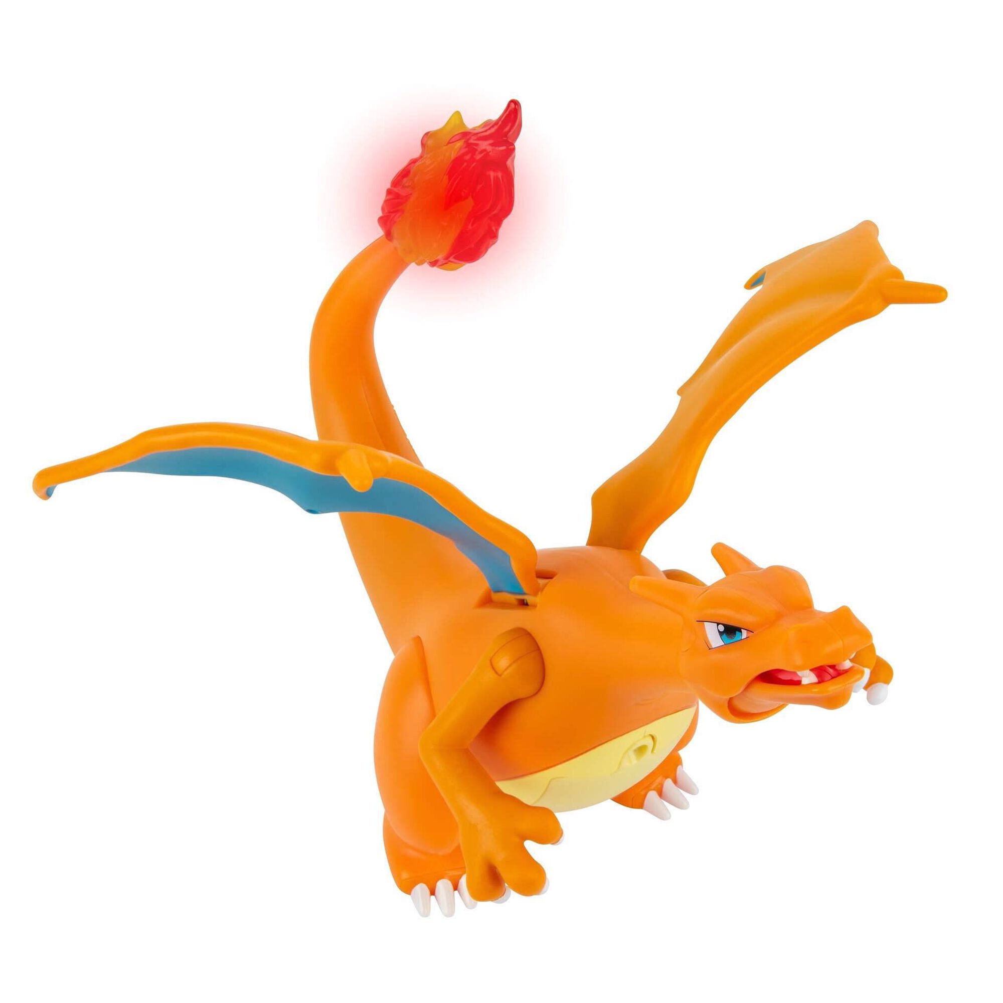 Figura Charizard Eletrónico vs Pikachu