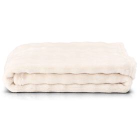 Manta Flanela Bubble 130x160cm Branco Manta Flanela Bubble 130x160cm Branco