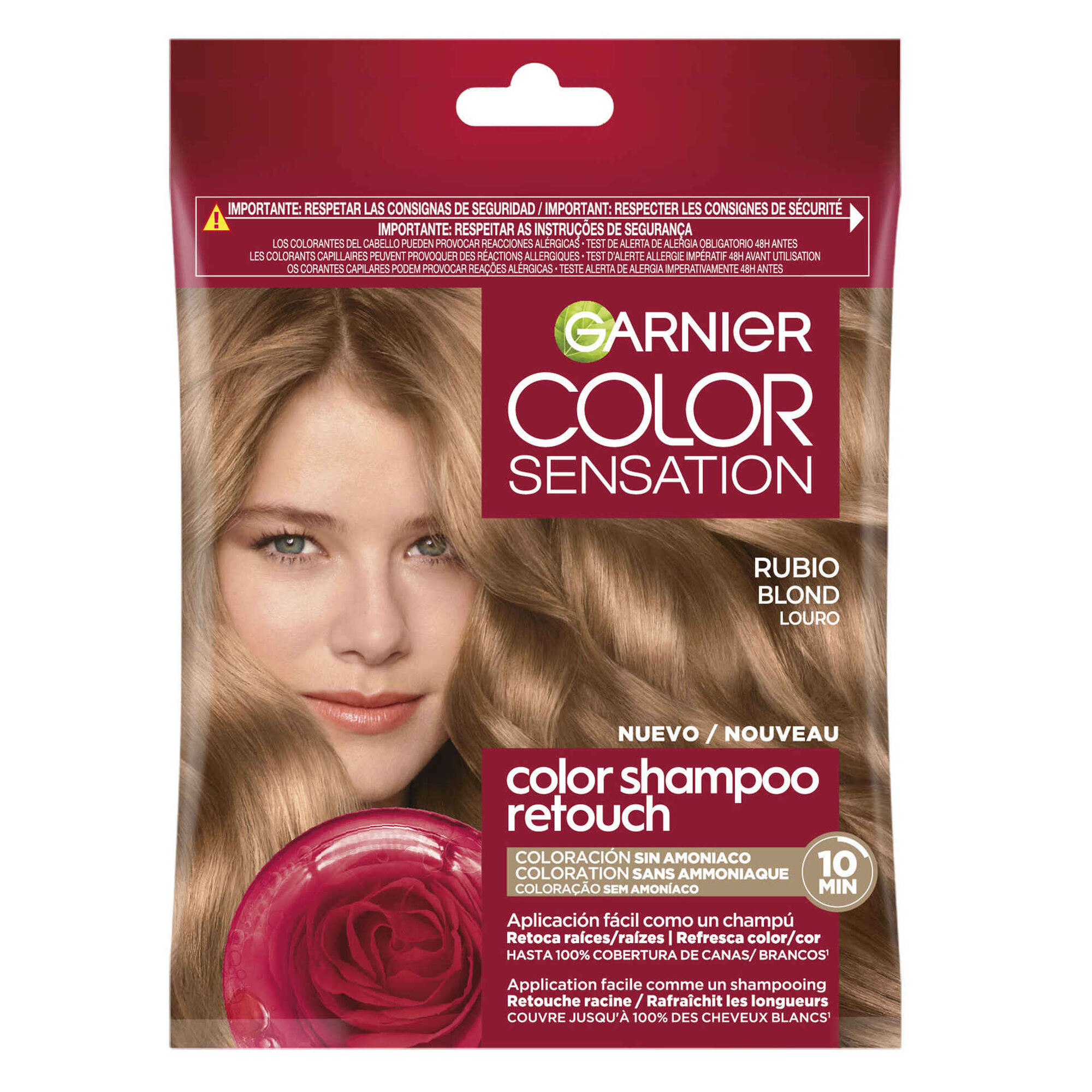 Colora&ccedil;&atilde;o Semi-Permanente Color Sensation Louro 7.0