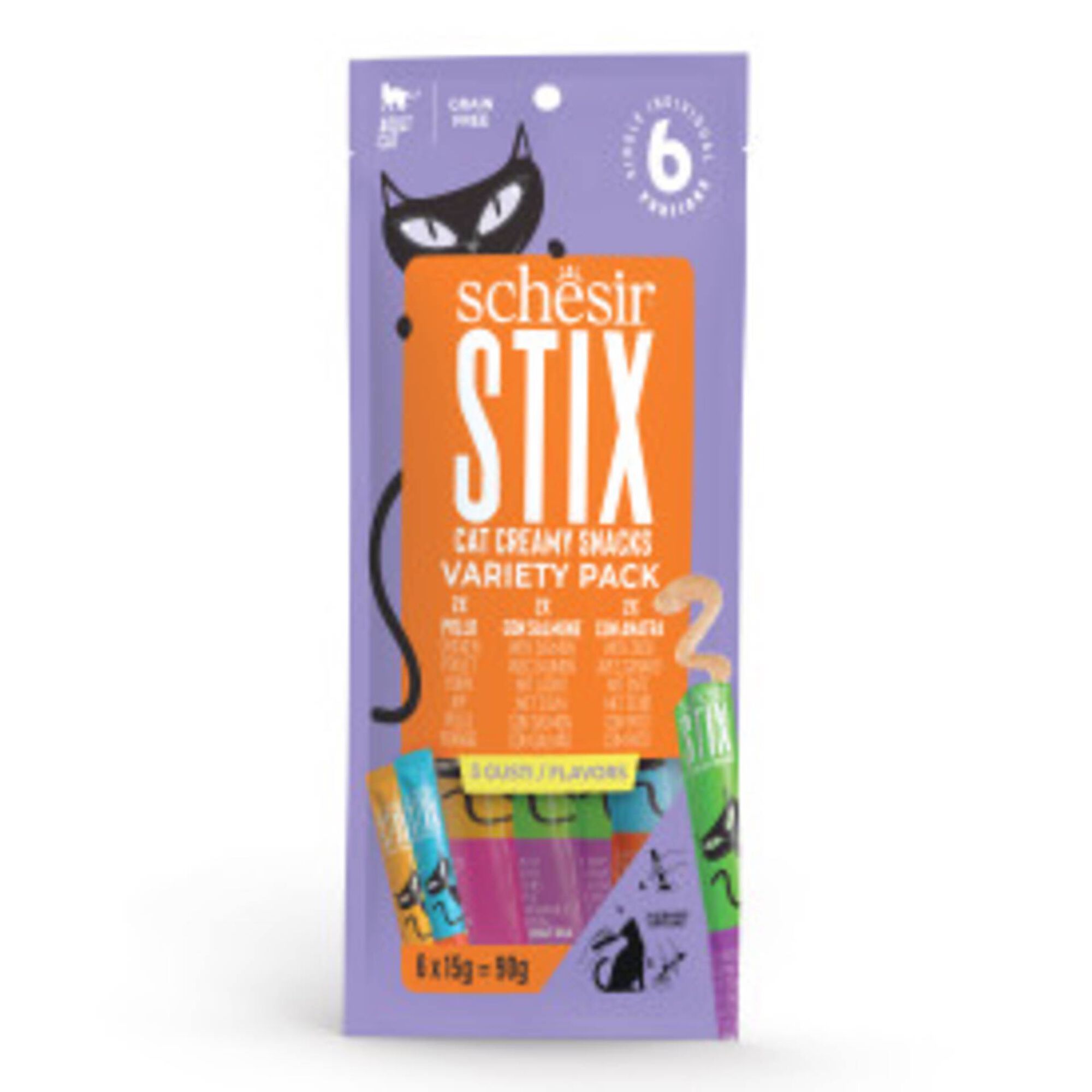 Pur&eacute; para Gato Stix Schesir