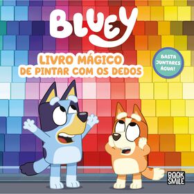 Bluey: Livro Mágico de Pintar com os Dedos