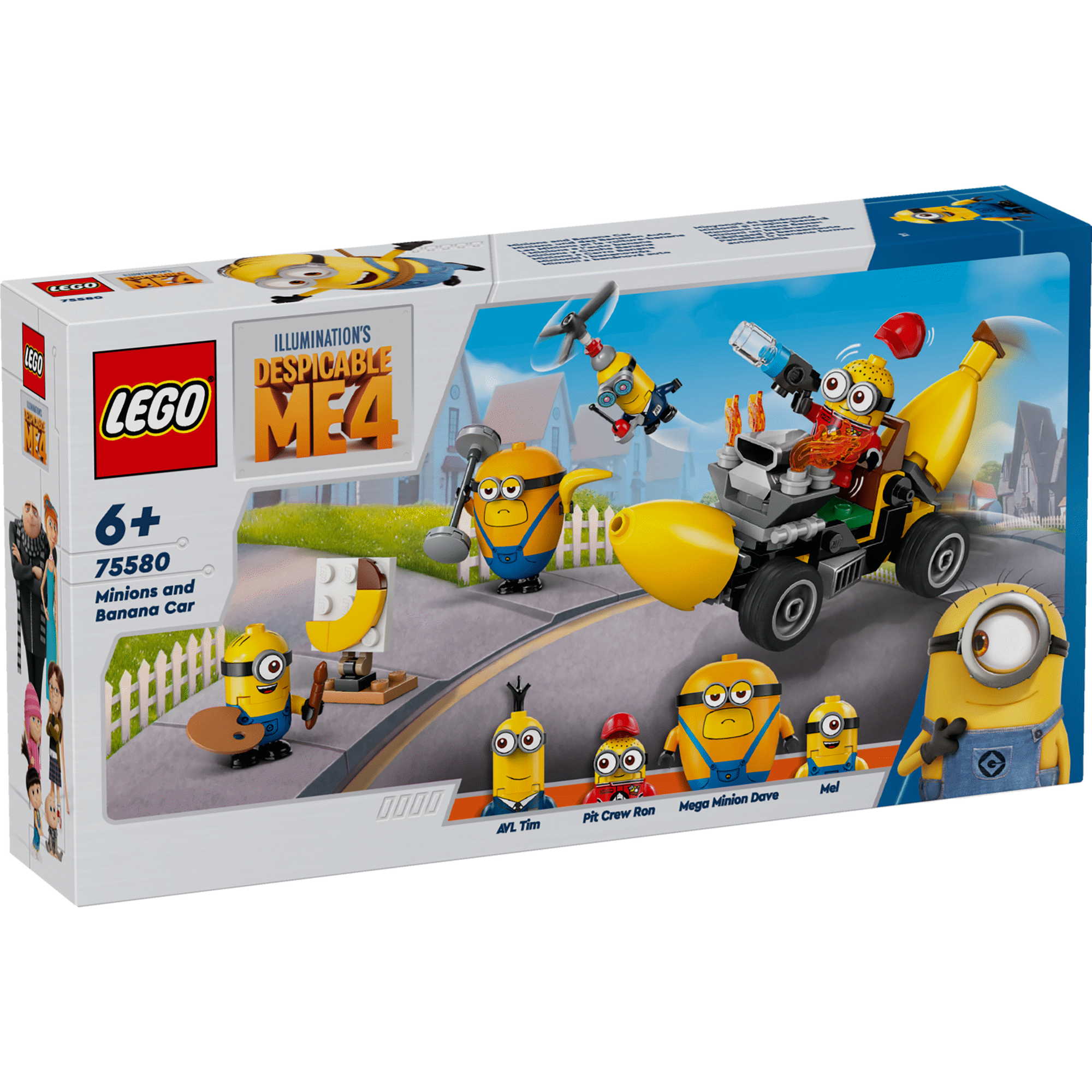 LEGO Minions - Minions e Carro Banana - 75580