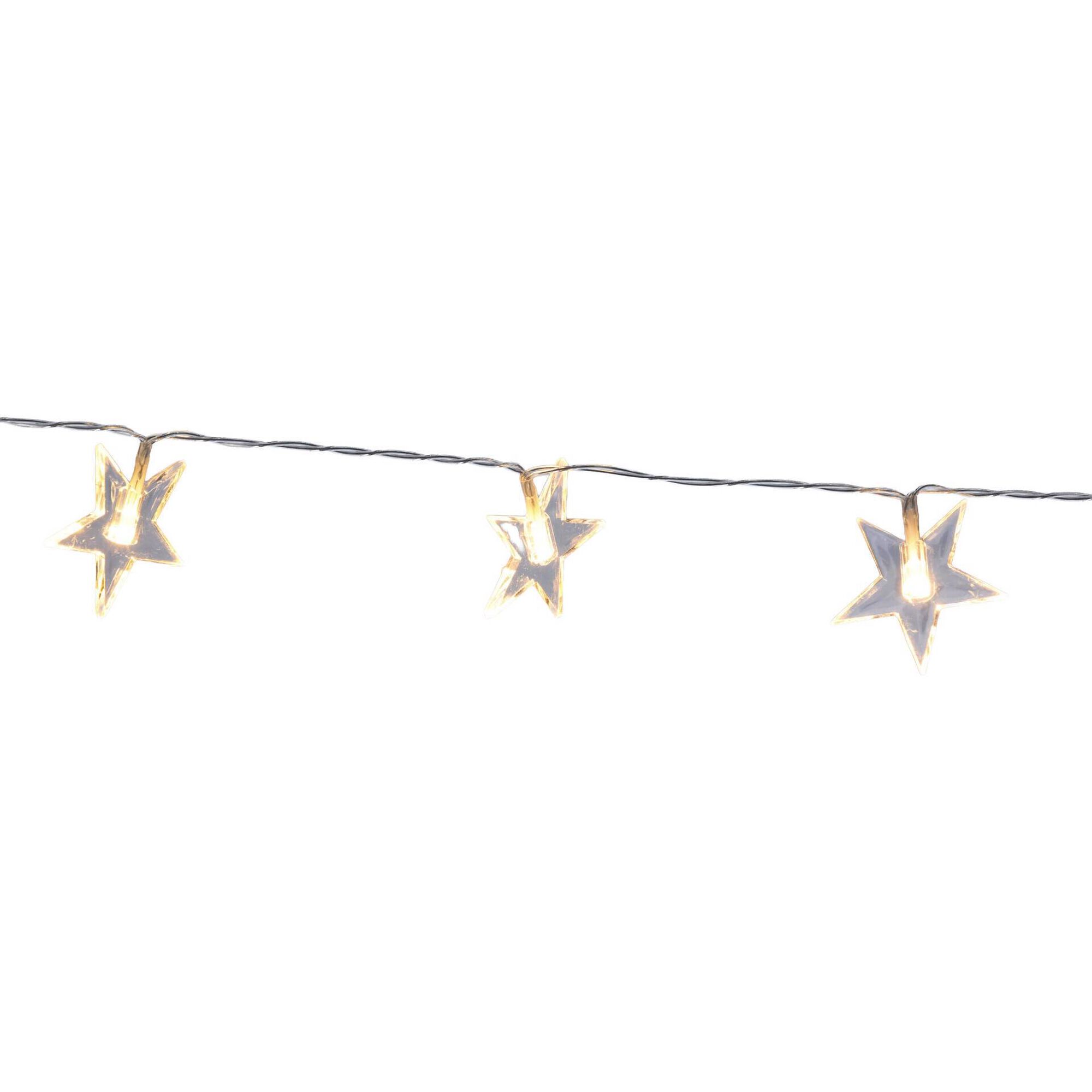 Conjunto 10 Luzes Led Estrelinhas