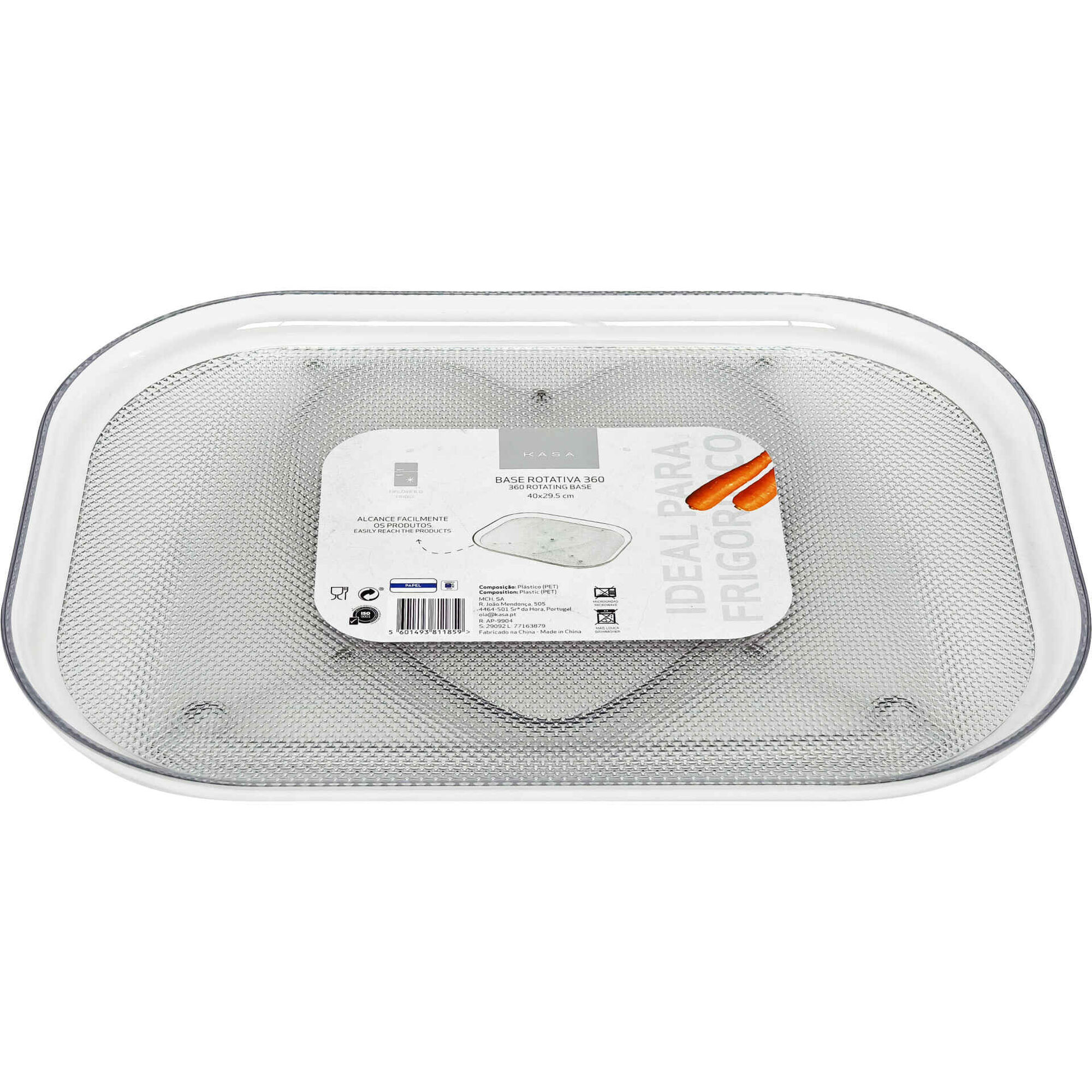 Base Rotativa 360 Frigor&iacute;fico 40x29,5cm Kasa