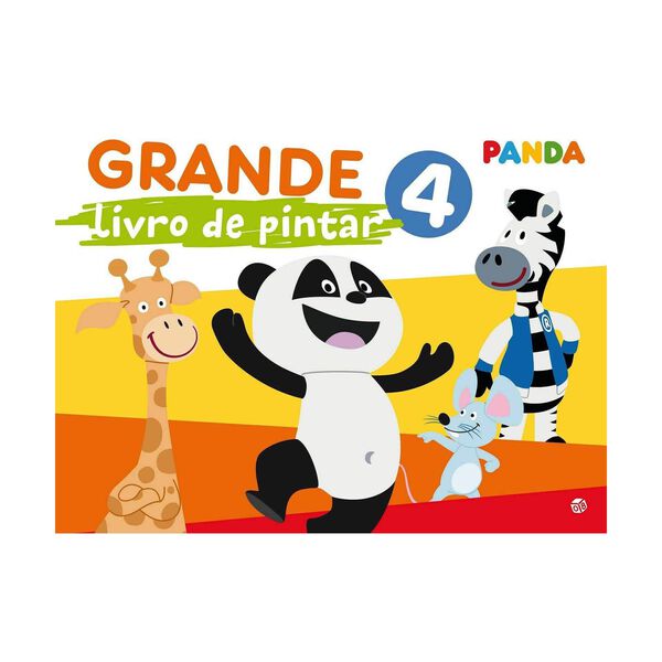 Panda - Grande Livro de Pintar 4