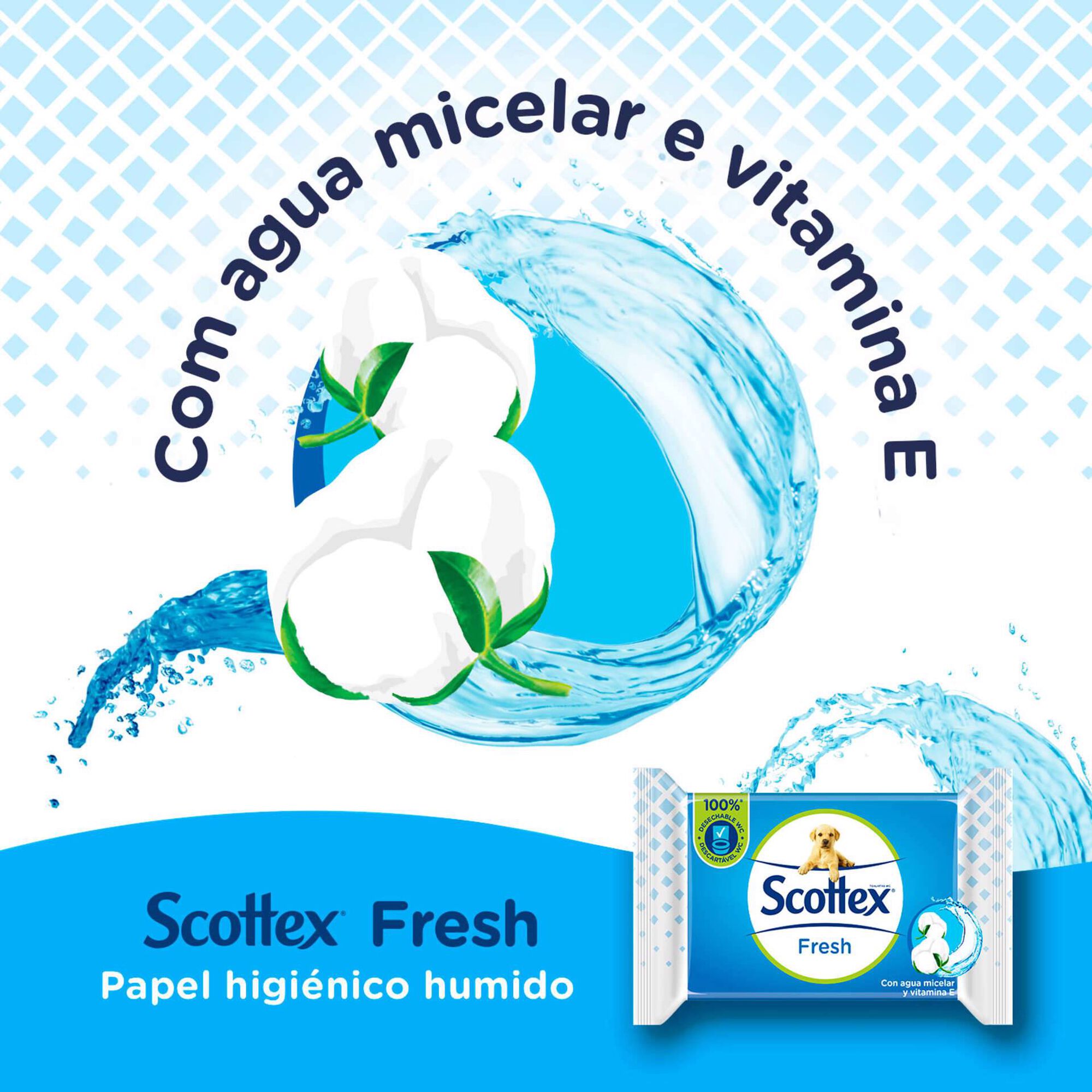 Papel Higiénico Húmido Fresh