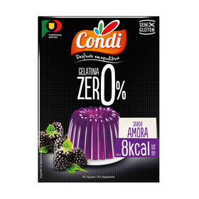 Gelatina em Pó Zero% de Amora