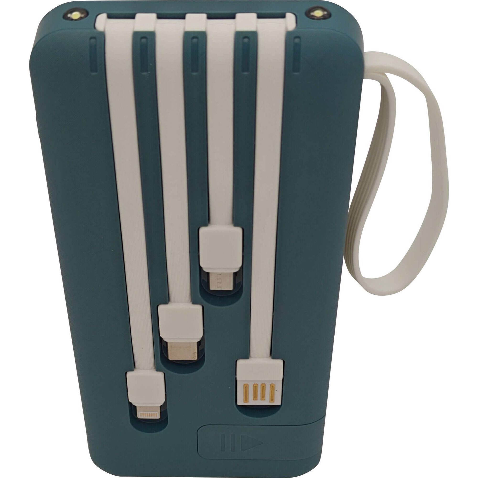 Powerbank 10000mAh Fusion Azul Bazar&atilde;o