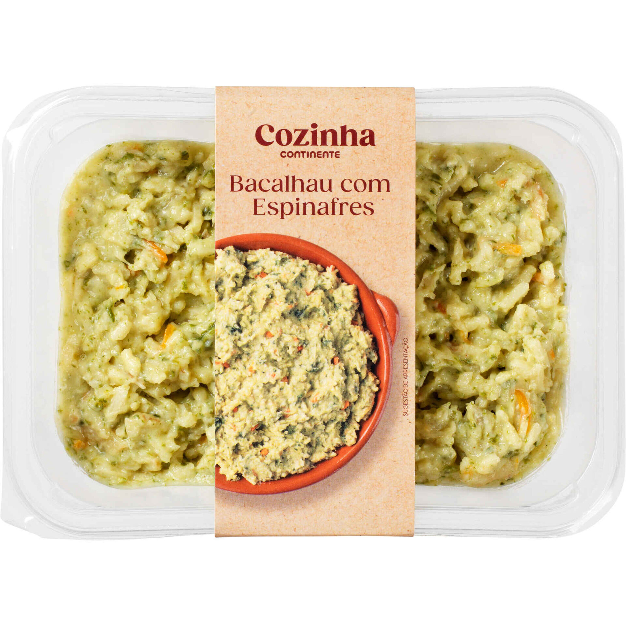 Bacalhau com Espinafres