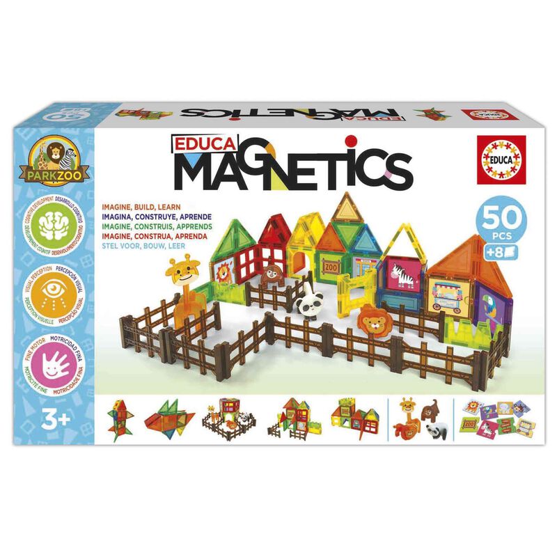 Educa - Jogo Magnetics Zoo 50 Peças