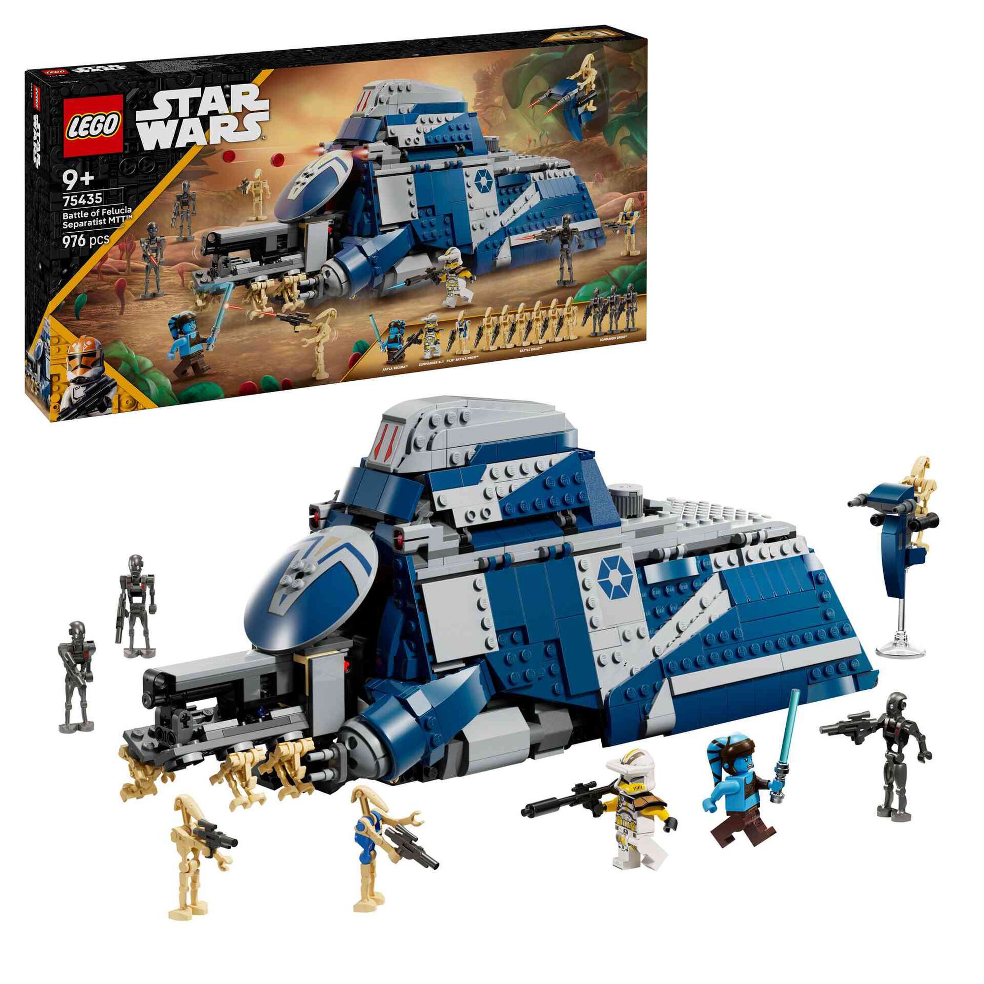 LEGO Star Wars - Mtt Separatista Da Batalha De Felucia - 75435