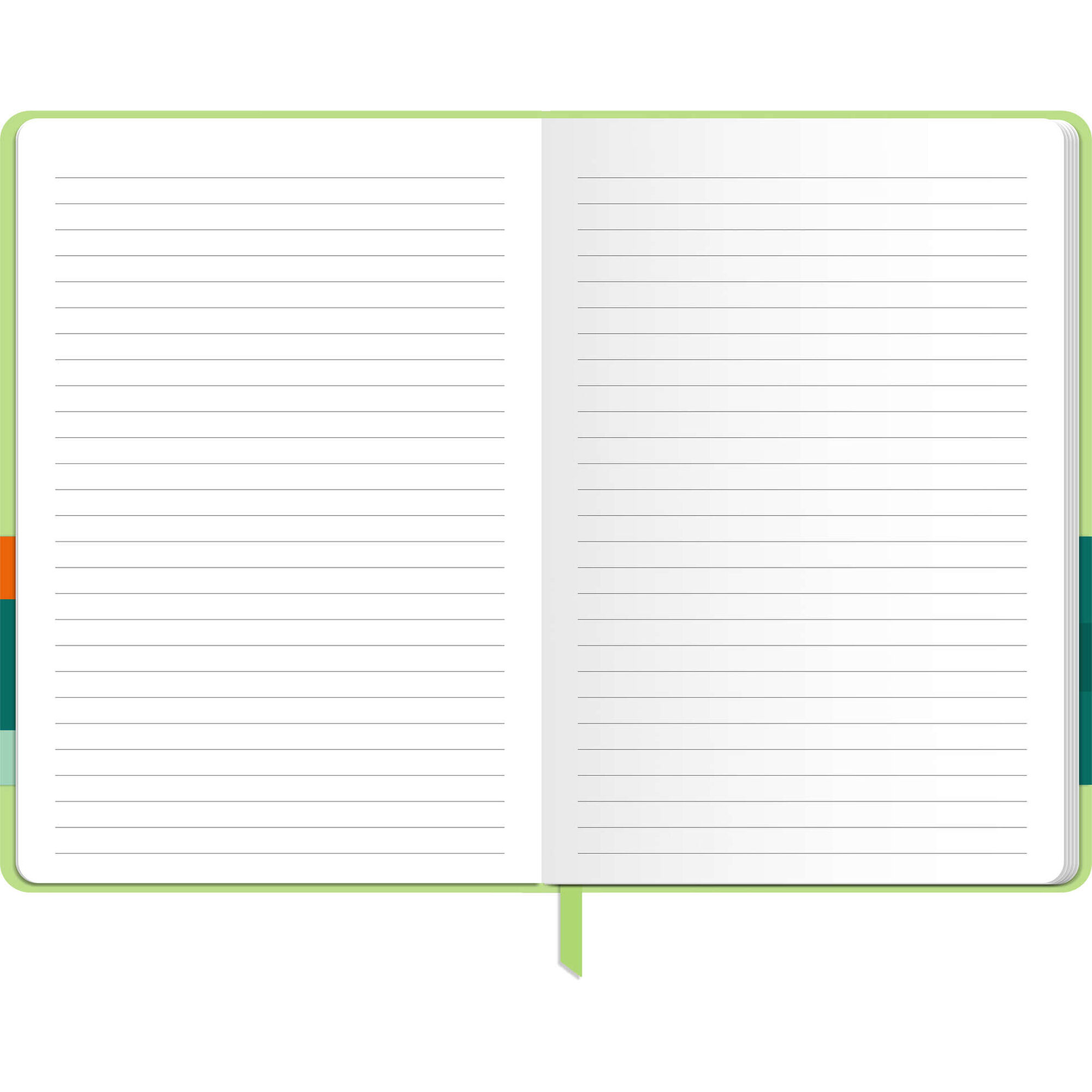 Caderno A5 Capa Dura Pautado (v&aacute;rias cores) Note!