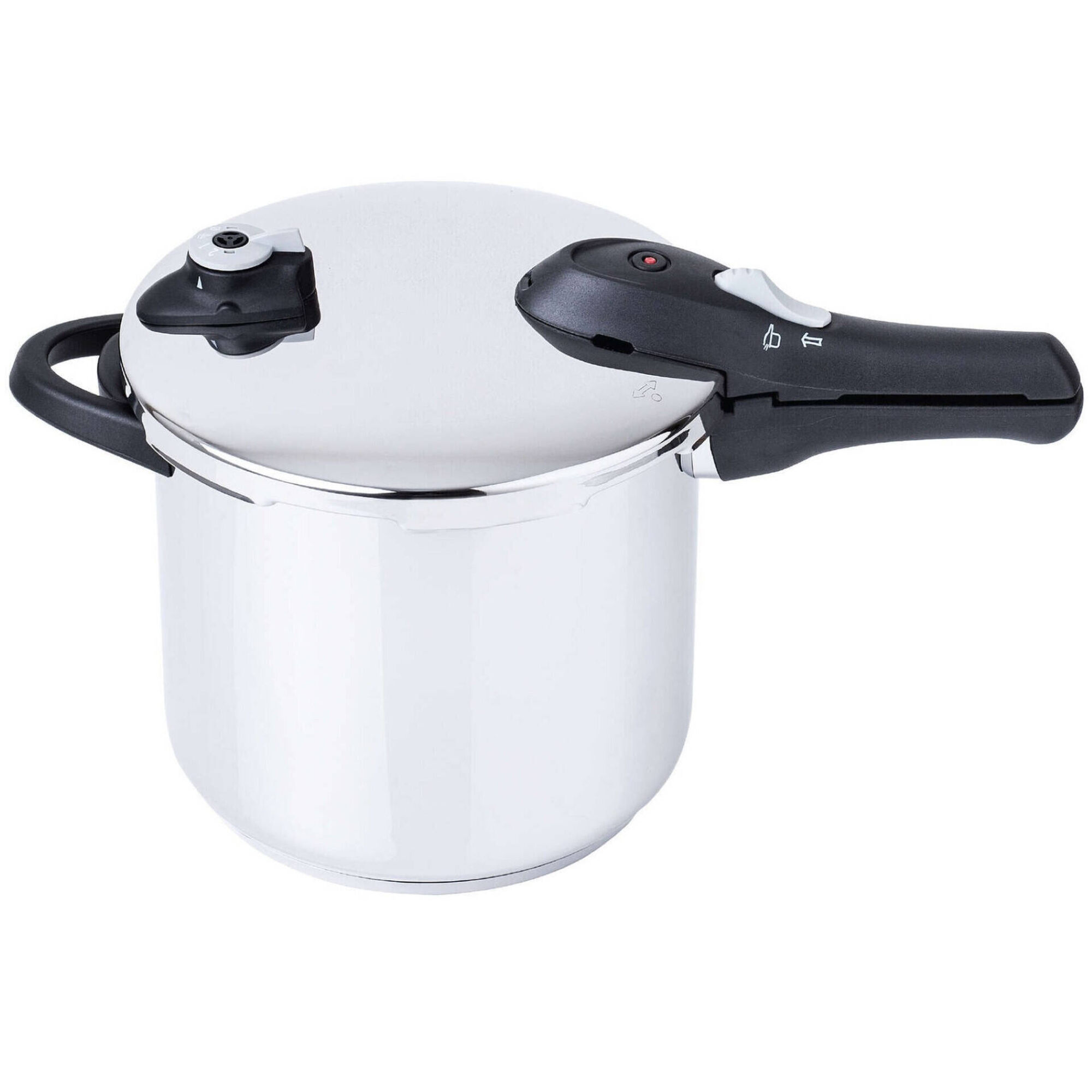 Panela Press&atilde;o Super R&aacute;pida A&ccedil;o Inoxid&aacute;vel 6L Kasa