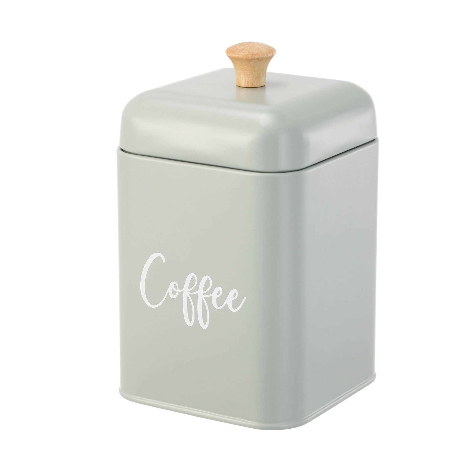 Lata com Tampa Coffee Oliva