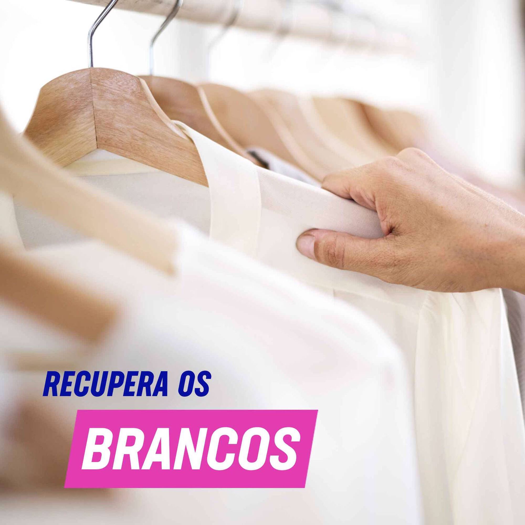 Tira N&oacute;doas P&oacute; Oxi Action Roupa Branca