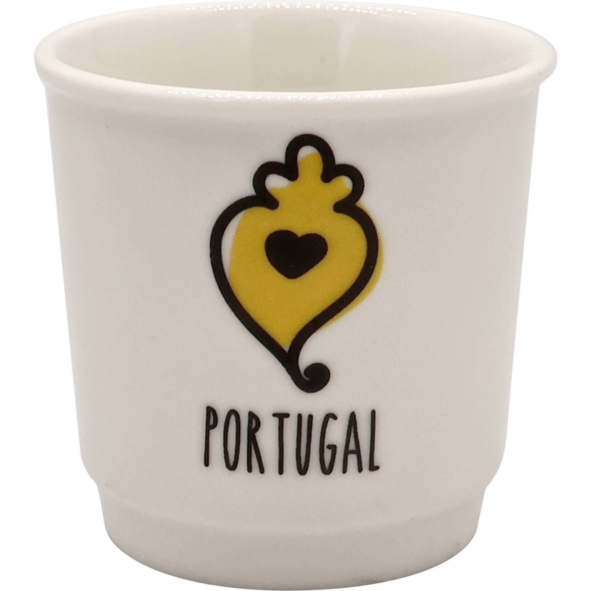 Conjunto 4 Copos de Caf&eacute; 90ml Turismo Kasa