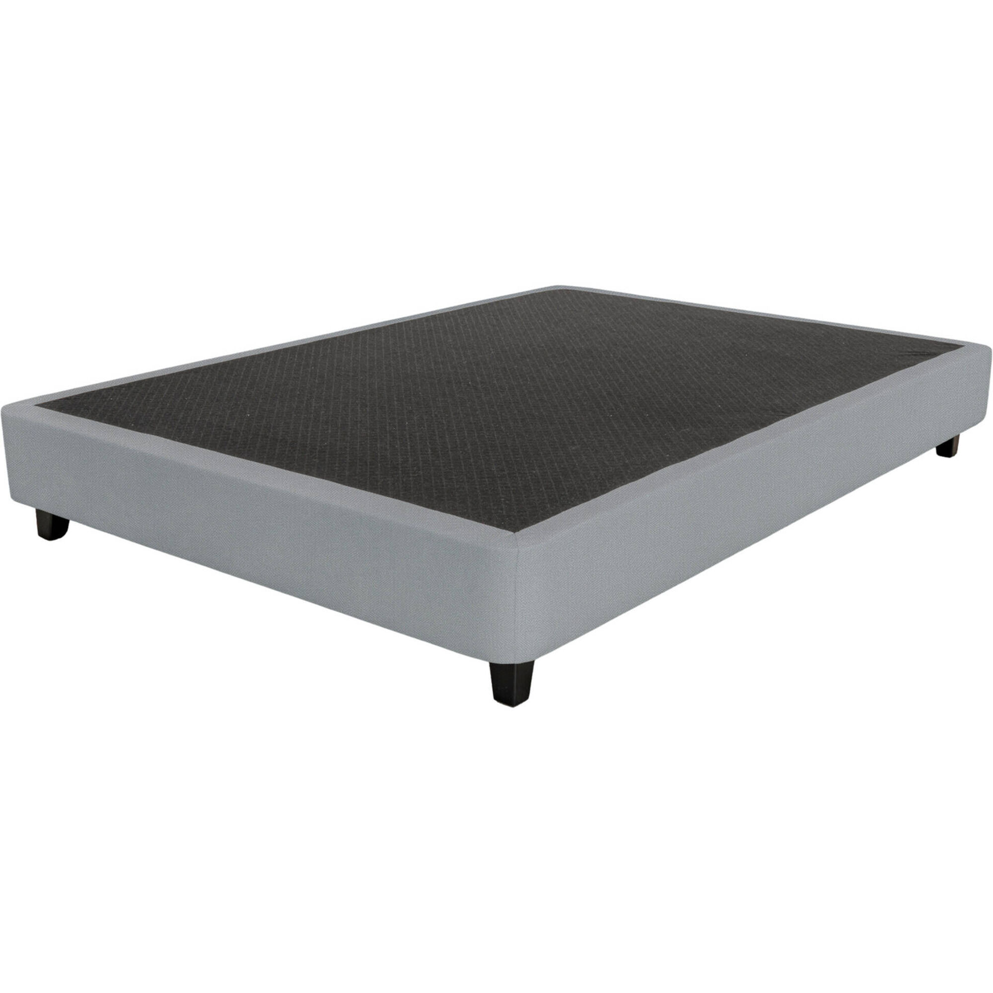 Sommier Nara Ash P&eacute;s Retangulares Pretos Dreamura