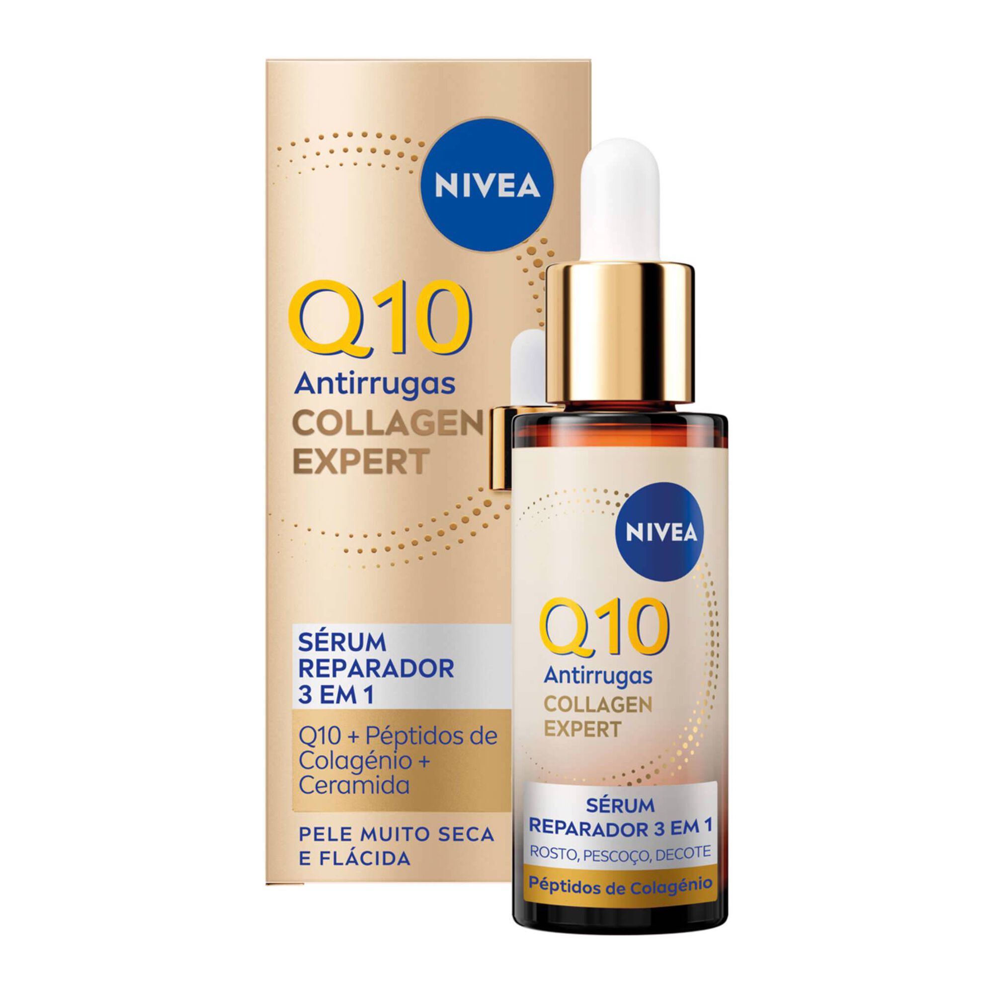S&eacute;rum de Rosto Q10 Antirugas Collagen Expert Nivea