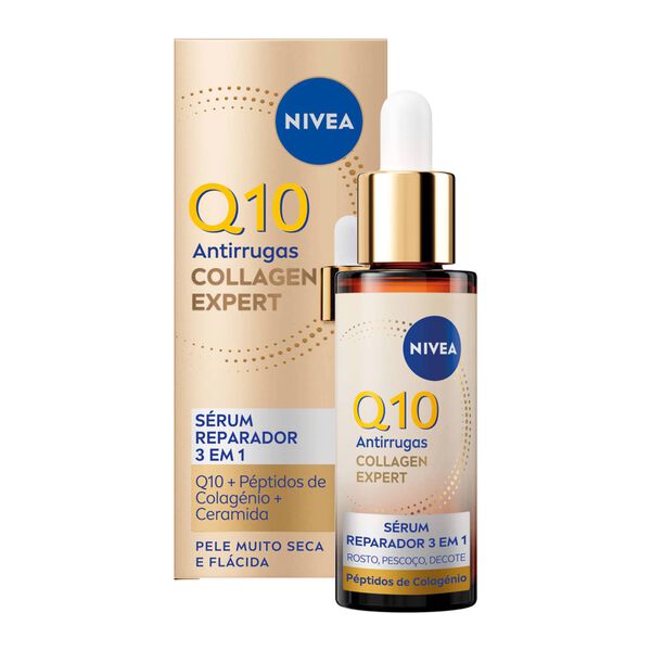 Sérum de Rosto Antirugas Q10 Collagen Expert Nivea