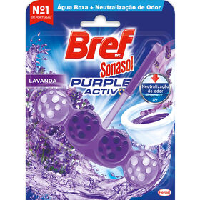 Bloco Sanit&aacute;rio Purple Active Lavanda Bref
