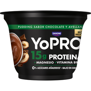 Pudim Proteico Avelã Yopro Danone