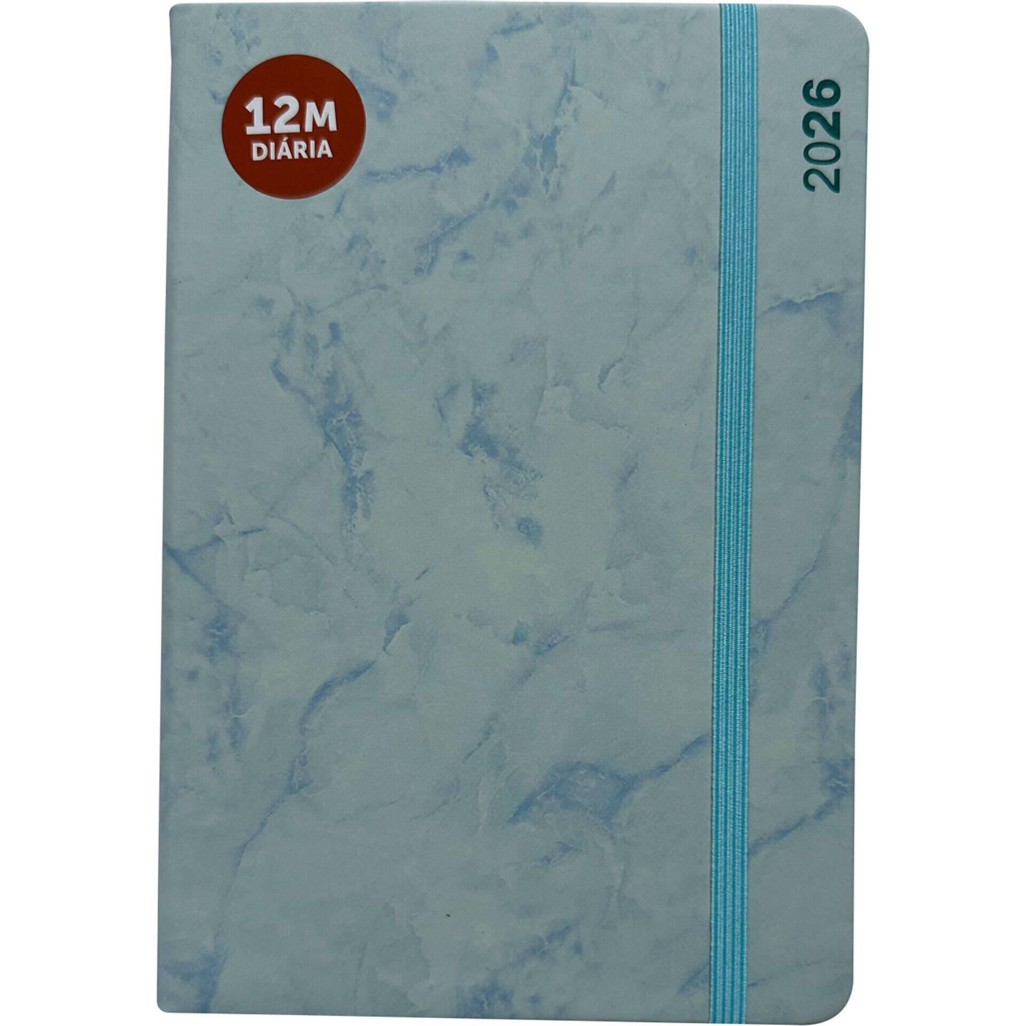 Agenda A5 2026 12 Meses (várias cores)