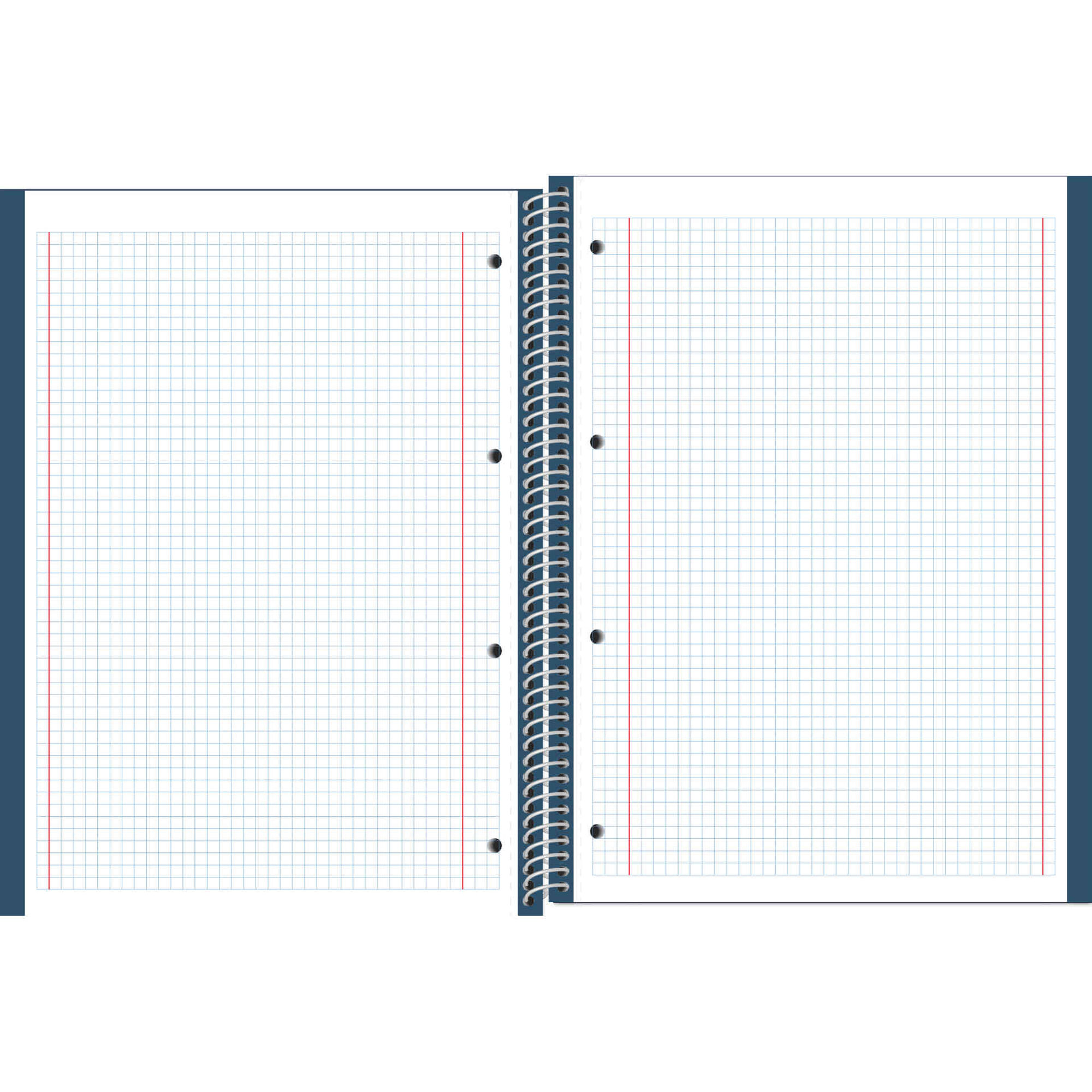 Caderno A4 Capa Dura 100 Folhas Quadriculado (v&aacute;rias cores) Note!