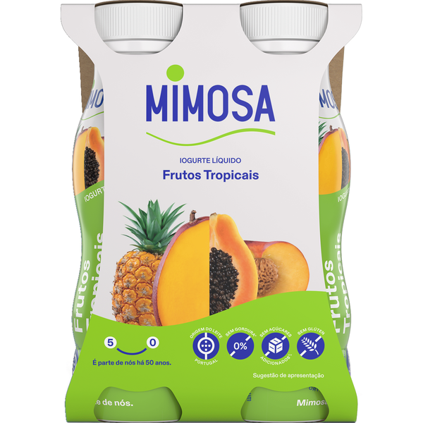 Iogurte Líquido Frutos Tropicais Mimosa